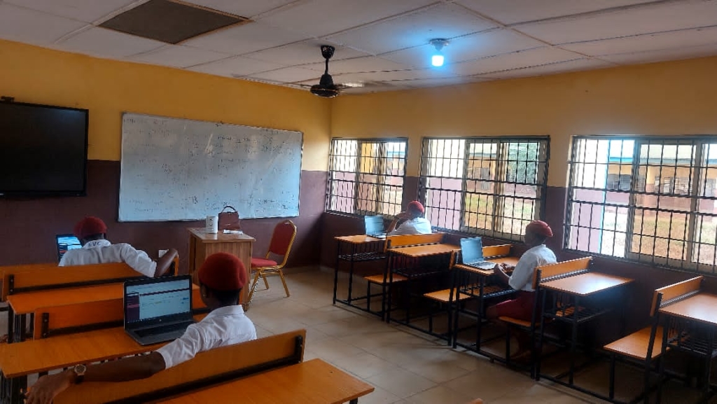 Government Comprehensive Secondary School, Borikiri students at the ECL 2026 Quarter-Final
