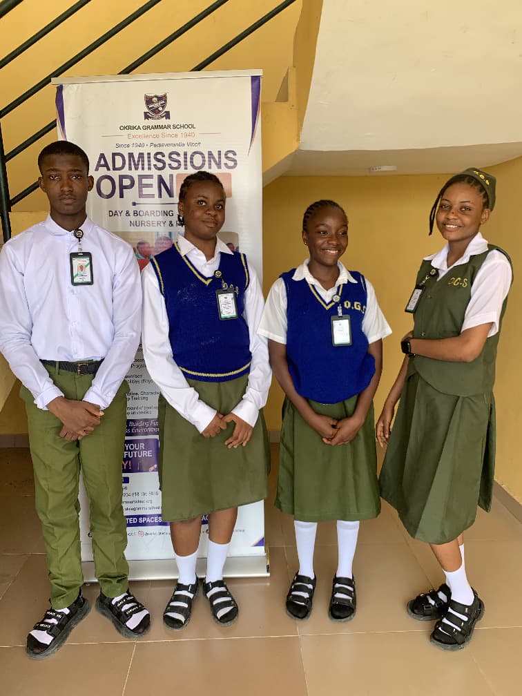 Okrika Grammar School students at the ECL 2026 Quarter-Final
