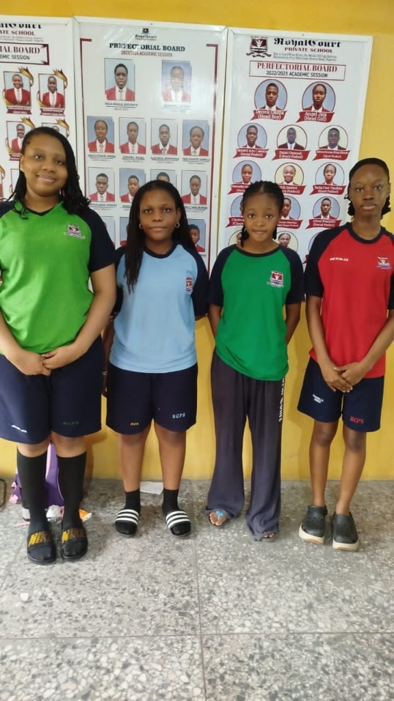 Royalcourt Private School students after the ECL 2026 Quarter-Final